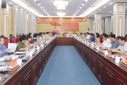 Thành phố Vĩnh Yên (Vĩnh Phúc) phấn đấu tăng trưởng kinh tế 15,3% trong năm 2023