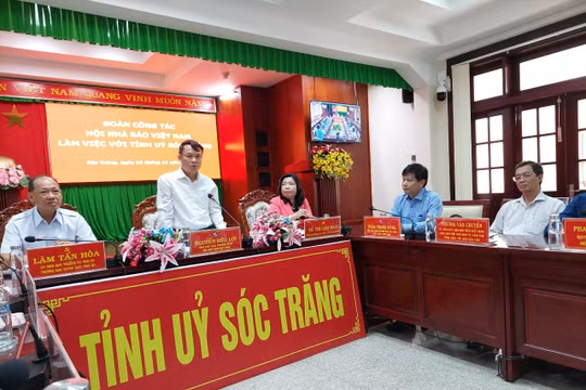 Tháo gỡ khó khăn, nâng cao năng lực, chất lượng hoạt động Hội Nhà báo địa phương