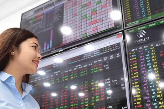 Dòng tiền đưa mạnh vào sàn, Vn-Index bật tăng hơn 35 điểm