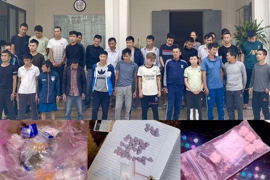 Công an Thanh Hoá phá 38 điểm mua bán trái phép chất ma tuý