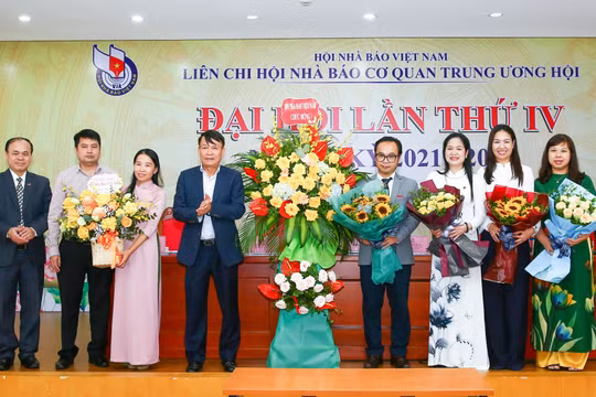 Đại hội Liên Chi hội Nhà báo các cơ quan Trung ương Hội Nhà báo Việt Nam lần thứ IV thành công tốt đẹp