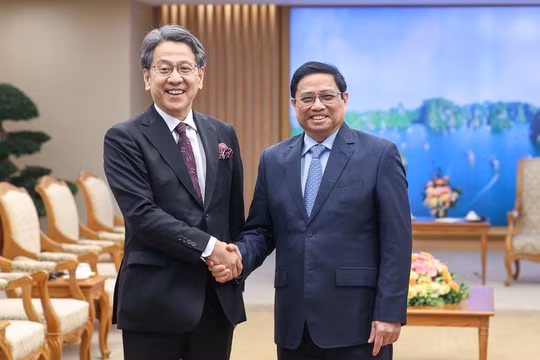 Đề nghị Nhật Bản hỗ trợ Việt Nam phát triển công nghiệp chuyển đổi năng lượng, triển khai dự án hạ tầng chiến lược