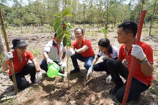 KeppelLand trồng 3.000 cây tại Khu Bảo tồn Thiên nhiên – Văn hóa Đồng Nai hưởng ứng Ngày Bảo tồn Thiên nhiên Thế giới