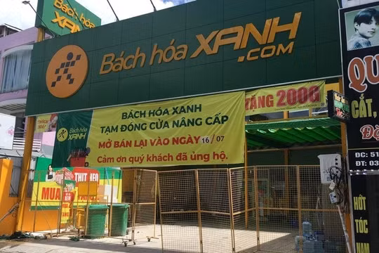 Hơn 300 cửa hàng Bách Hóa Xanh của Thế Giới Di Động đóng cửa