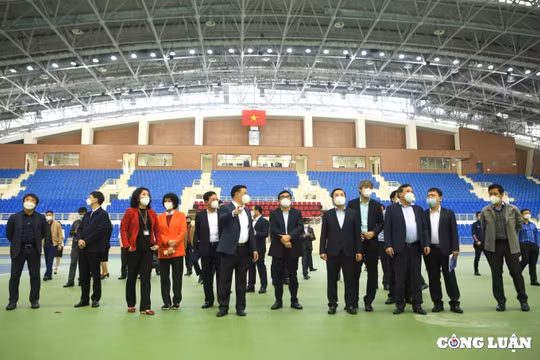 Bí thư Hà Nội trực tiếp đi kiểm tra công tác chuẩn bị SEA Games 31