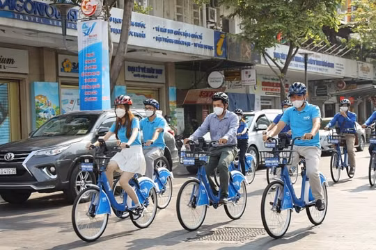 Phát triển xe đạp công cộng: Cần lộ trình cụ thể, đồng bộ các loại hình vận tải