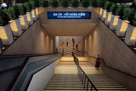 Ga ngầm C9 được đưa ra khỏi vùng bảo vệ di tích