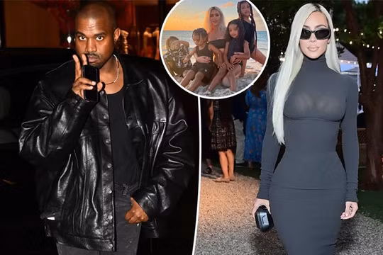 Kanye West và Kim Kardashian thống nhất chuyện học hành của các con