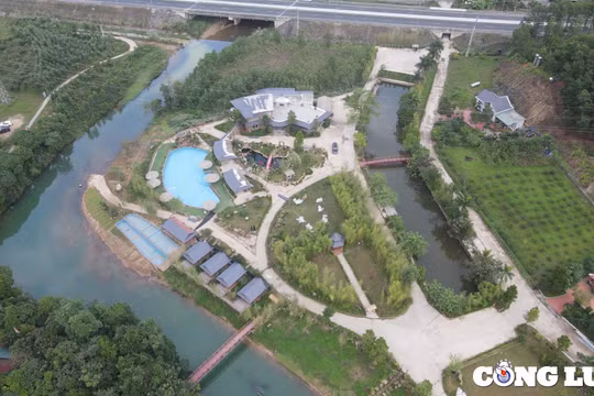 Cẩm Phả (Quảng Ninh): Khu ẩm thực sinh thái Khe Chè xây dựng trái phép trên đất nông nghiệp