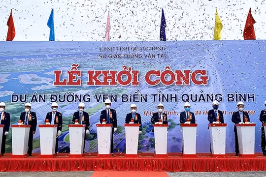 Khởi công dự án thành phần 1 - Đường ven biển tỉnh Quảng Bình