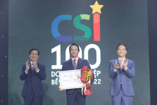 BIDV - Top 10 Doanh nghiệp bền vững lĩnh vực thương mại - dịch vụ