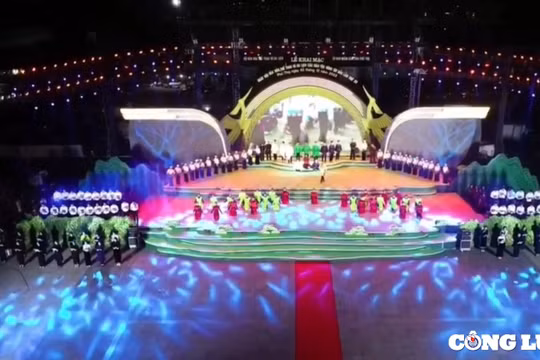Khai mạc Ngày hội Văn hóa, Thể thao và Du lịch các dân tộc vùng Tây Bắc lần thứ XV