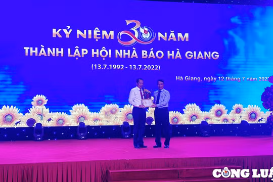 Hội Nhà báo Hà Giang: Tự hào về truyền thống đoàn kết, chuyên nghiệp, nhân văn