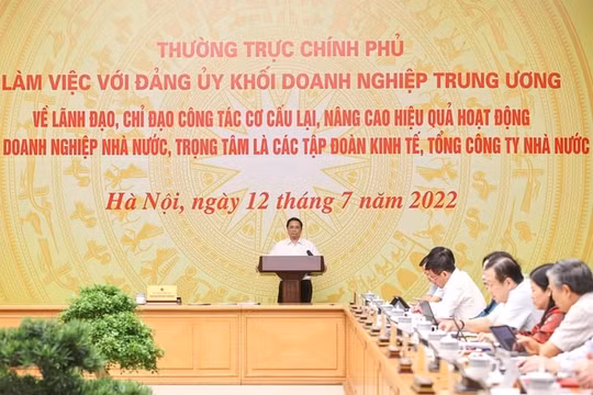 Doanh nghiệp Nhà nước phải góp phần quan trọng xây dựng nền kinh tế độc lập, tự chủ