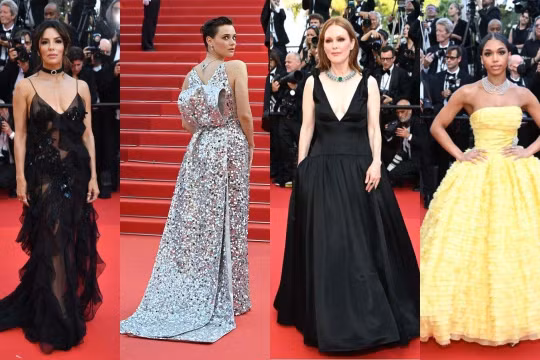 Trang phục thảm đỏ đẳng cấp tại Liên hoan phim Cannes 2022