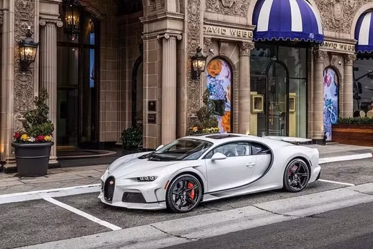 Bugatti Chiron Super Sport độc nhất vô nhị với tên gọi “Le Diamant Blanc”