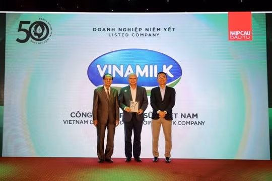 Vinamilk nhận giải thưởng phát triển bền vững 2022