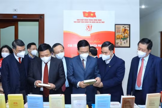 Ra mắt cuốn sách của Tổng Bí thư Nguyễn Phú Trọng