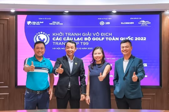Công bố giải đấu Vô địch các câu lạc bộ golf toàn quốc 2022 - Tranh Cúp T99