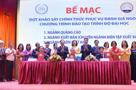 Học viện Báo chí và Tuyên truyền bế mạc đợt khảo sát đánh giá chất lượng 3 chương trình đào tạo