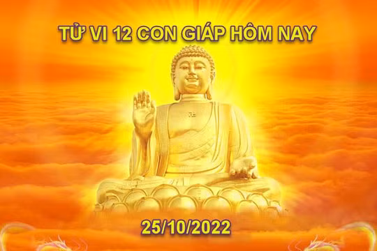 Tử vi hôm nay 25/10/2022, thứ 3 ngày 1/10 âm lịch của 12 con giáp