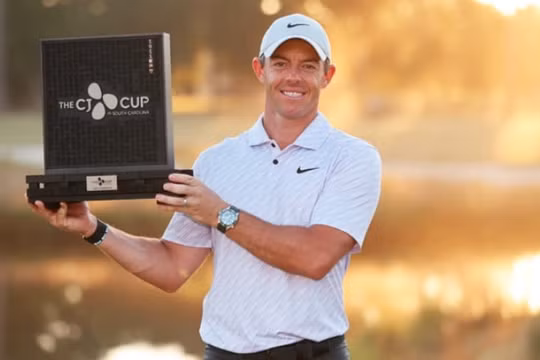 Golfer Rory McIlroy vô địch CJ Cup, lên ngôi số 1 thế giới