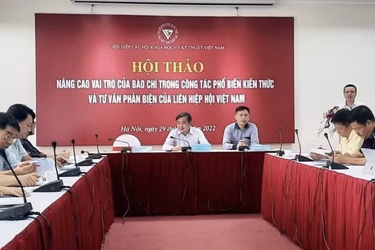 Nâng cao vai trò của báo chí trong thực hiện công tác phổ biến kiến thức và tư vấn phản biện