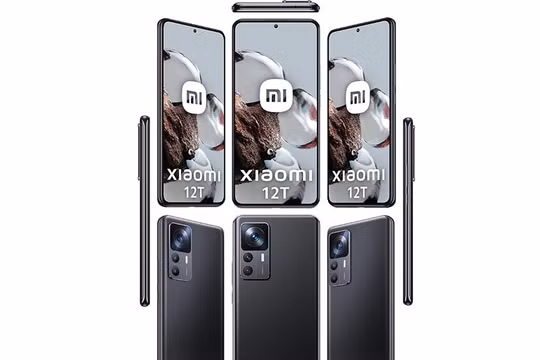 Hình ảnh render của bộ đôi smartphone Xiaomi 12T và Xiaomi 12T Pro trước khi ra mắt