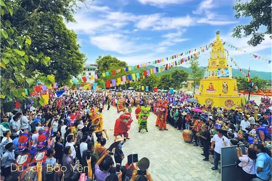 Nhiều hoạt động hấp dẫn trong Lễ hội đền Bảo Hà (Lào Cai)