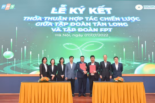 Tập đoàn Tân Long và FPT ký kết hợp tác chiến lược toàn diện