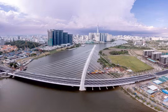 Cầu Thủ Thiêm 2 thông xe từ ngày mai 28/4