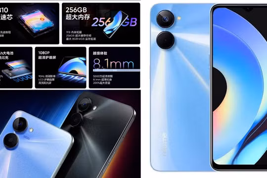 Realme ra mắt smartphone giá rẻ mới tại Trung Quốc