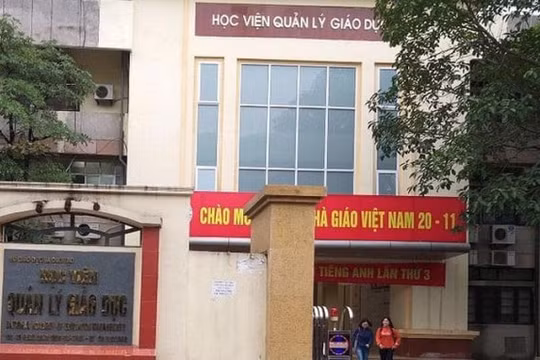 Học viện Quản lý giáo dục buông lỏng quản lý, thiếu trách nhiệm, làm trái quy định của Đảng, Nhà nước