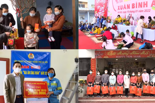 Tiêu điểm: Tết ấm áp đến với người lao động khó khăn
