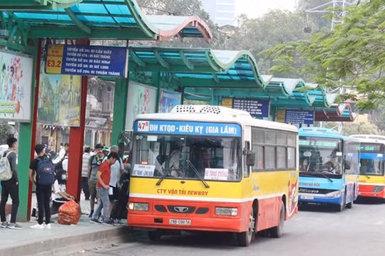Hà Nội: 118/121 tuyến buýt trợ giá hoạt động 100% công suất