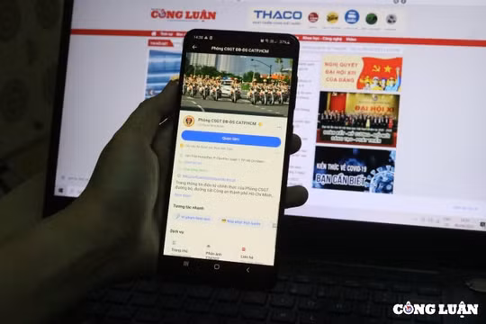 TP. HCM: Tra lịch tuần tra CSGT, lỗi phạt nguội, nộp phạt trên điện thoại