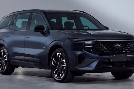 Ford Edge Hybrid 2024 rò rỉ hình ảnh trước ngày ra mắt