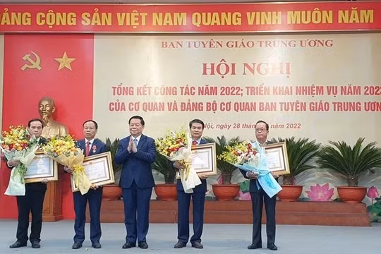 Ban Tuyên giáo Trung ương tiếp tục đổi mới việc thực hiện các Chương trình, hoạt động năm 2023
