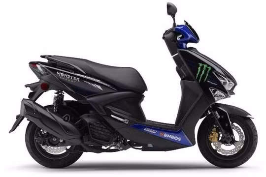 Cygnus Griffus phiên bản Monster Energy ra mắt tại Nhật Bản, đối đầu SH125i