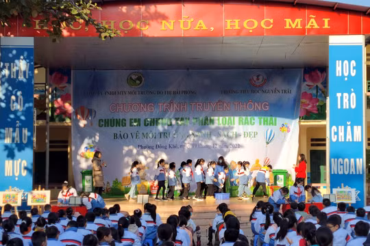 Công ty Môi trường Đô thị Hải Phòng: Đẩy mạnh triển khai mô hình phân loại rác thải nguồn