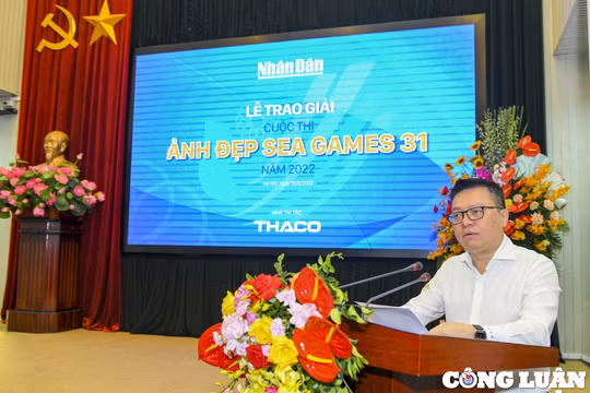 Báo Nhân Dân trao 16 giải thưởng cuộc thi "Ảnh đẹp SEA Games 31"