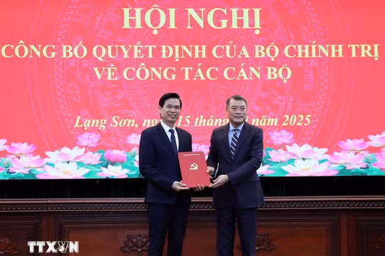 Ông Hoàng Quốc Khánh được điều động giữ chức Bí thư Tỉnh ủy Lạng Sơn