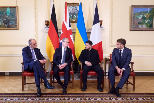 Tổng thống Ukraine và các đồng minh châu Âu thảo luận về kế hoạch hòa bình của Mỹ