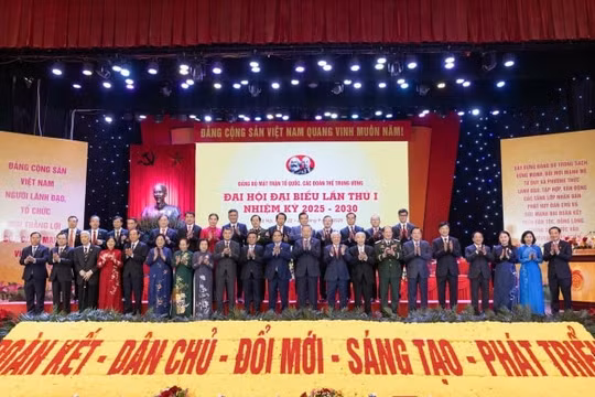 Đại hội Đảng bộ MTTQ và các đoàn thể Trung ương thành công tốt đẹp, mở ra ba đột phá mới