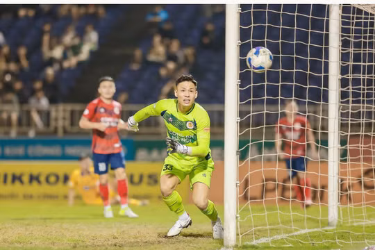 CAHN hoà đáng tiếc trước đội áp chót V.League 2024/25