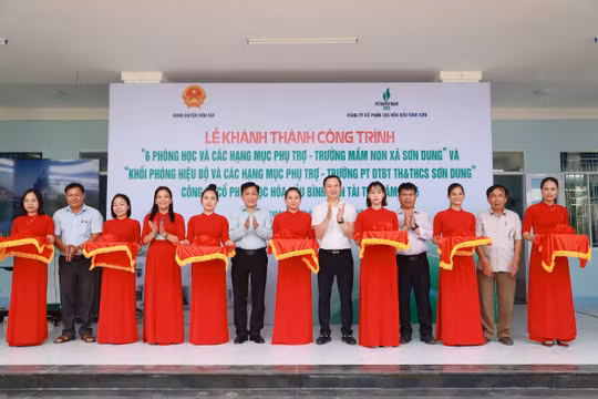BSR viết tiếp câu chuyện nâng cao chất lượng giáo dục tại huyện miền núi Quảng Ngãi