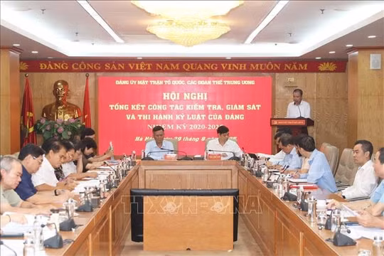 Đổi mới tư duy, chuyển đổi số toàn diện trong kiểm tra, giám sát và thi hành kỷ luật Đảng