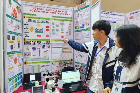 Bộ GD&ĐT yêu cầu công khai dự án khoa học kĩ thuật thi cấp quốc gia