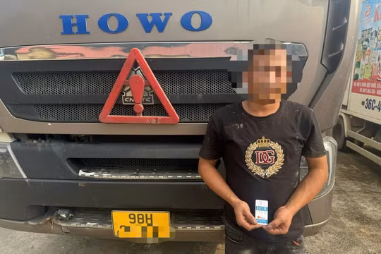 Tài xế đầu kéo dương tính ma túy, cả tài xế và chủ xe bị phạt 195 triệu đồng