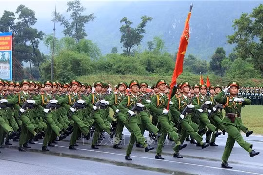 Công an nhân dân Việt Nam - 80 năm xây dựng, chiến đấu và trưởng thành, tích cực xây dựng và hoàn thiện thể chế trong kỷ nguyên vươn mình của dân tộc